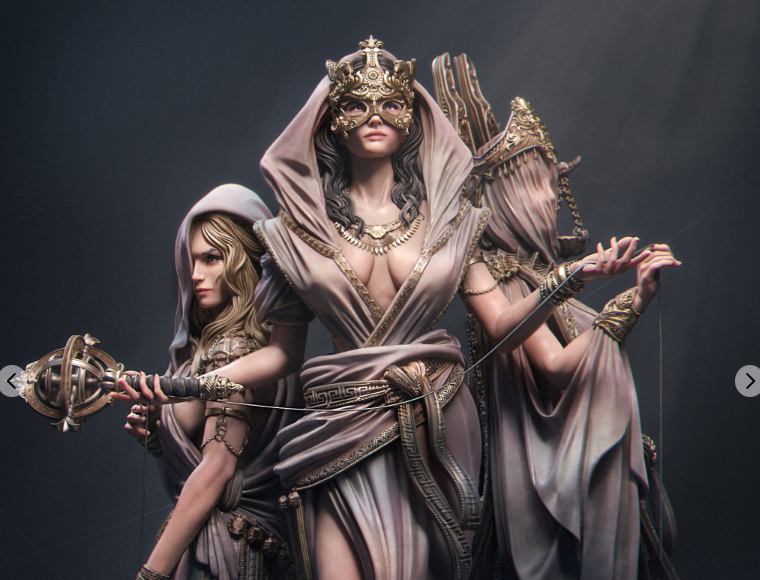 Moirae The Three Fates